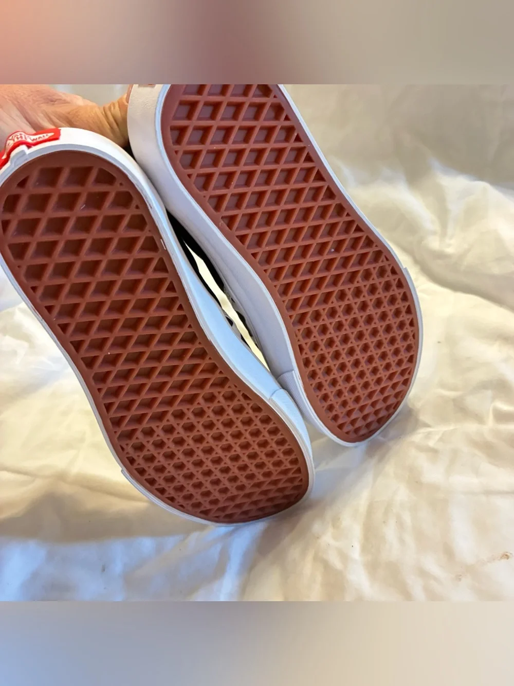Vans Slip-On Sneakers in Black & White Cow Pattern
